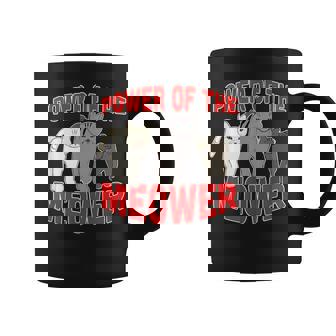 Catuperheros Power Of The Meower Feline Bossestrut Meow コーヒーマグ - Kawaiitshirt