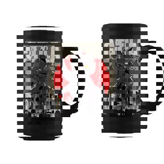 Catzilla Amusant Pour Chat Tasse - Cadeauxyz