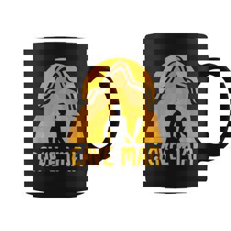 Caveman Cave Man Caving Coffee Mug | Mazezy