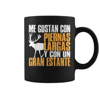 Cazadora Divertido Caza Me Gustan Con Piernas Largas Cazador Taza de café - Regaloses