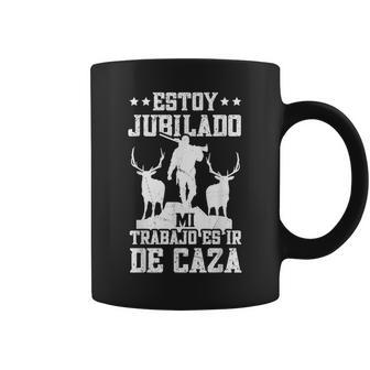 Cazar Mi Trabajo Es Ir De Caza Divertido Cazador Taza de café - Regaloses