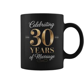 Celebrating 30 Years Of Marriage Anniversary For Couples Coffee Mug - Thegiftio UK