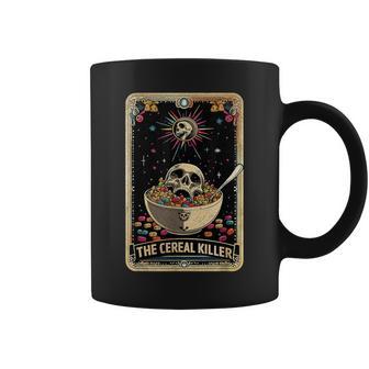 The Cereal Killer Skeleton Tarot Card Coffee Mug - Thegiftio
