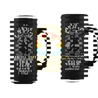 Certified Emotional Support Human No Touchy Coffee Mug | Seseable UK