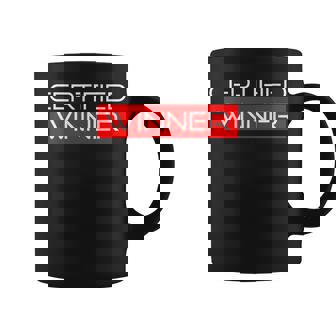 Certified Winner Cadeau Homme Humour Original Anniversaire Tasse - Cadeauxyz