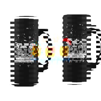 Cerveza Taza De Navidadanta Reinbeer Pijama De Luces De Manga Larga Taza de café - Regaloses