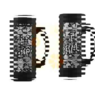 Be The Change Motivational Quote Floral Boho Coffee Mug - Thegiftio