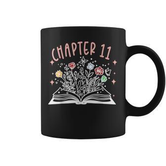 Chapter 11Th Birthday Bookworm 11 Years Old For Book Loves Coffee Mug - Thegiftio UK