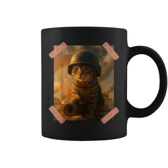 Char Militaire Chat Drôle Pro Gun Patriotic Humour Lovers Tasse - Cadeauxyz