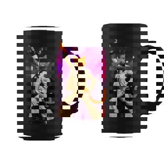 Chat Disco En Costume Rétro Tasse - Cadeauxyz