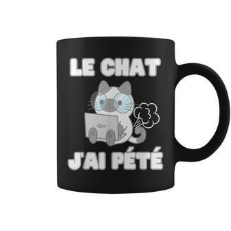 Chat J'ai Pété Cadeau Humour Intelligence Artificielle Tasse - Cadeauxyz