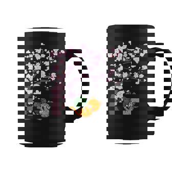 Chat Mignon Fleur De Cerisier Chaton Japonais Arbre Àakura Tasse - Cadeauxyz