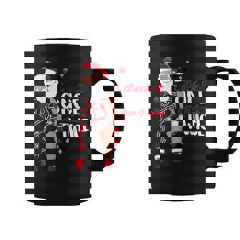 I Check It Once Then I Check It Twice Santa 1989 Christmas Coffee Mug - Monsterry