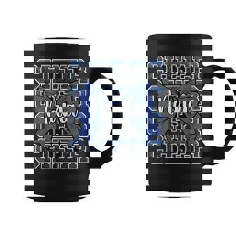 Cheer Nana My Favorite Cheerleader Calls Me Nana Gigi Blue Coffee Mug - Monsterry