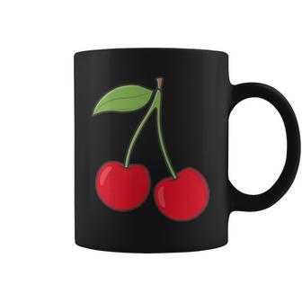 Cherry Pocket Cherries Fruit Coffee Mug - Thegiftio UK