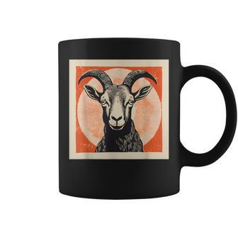 Chèvres Bouc De Chèvreintage Rétro Ferme Chèvre Ferme Fermier Tasse - Cadeauxyz
