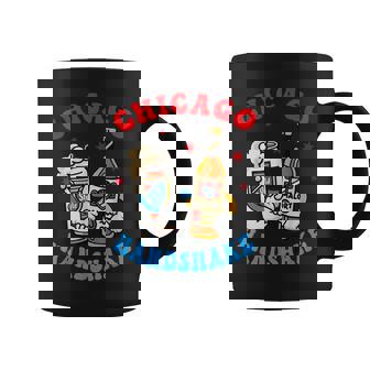 Chicago Handshake Beer Lover Malort Fun Chicago Vibes Coffee Mug | Seseable CA