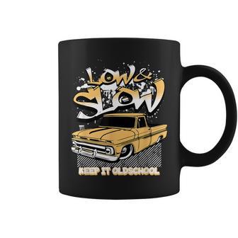 Chicano Oldies Low And Slow Low Rider Lowrider Truck Coffee Mug - Thegiftio UK