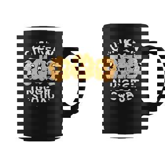 Chicken Nugget Squad Fast Food Pun Food Lover Humor Coffee Mug | Mazezy