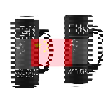 China Table Tennis Chinese Ping Pong Athlete CHN Flag Pride Coffee Mug | Mazezy