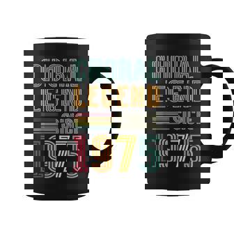 Choral Legend 1975 Singer 50 Years 50th Birthday Choir Coffee Mug | Mazezy