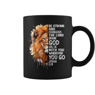 Christian Bible Verse Lion Of Judah Jesus God Coffee Mug - Thegiftio UK