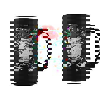 Christmas Golf Xmas Santa Sports Hat Golfer Golfing Coffee Mug - Monsterry