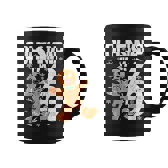 Christmas Oh Snap 6 Year Old Gingerbread Man 6Th Birthday Coffee Mug | Mazezy