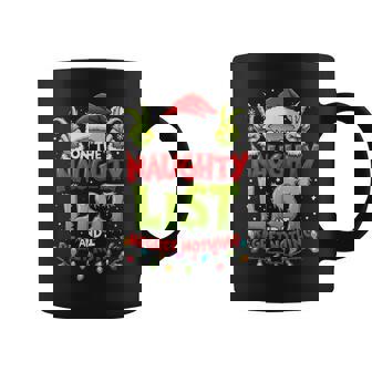 Christmas Trending Xmas Naughty List Regret Nothing Coffee Mug | Seseable CA