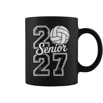 Class Of 2027 Volleyball Senior 2027 Last Day Of School 2027 Coffee Mug - Thegiftio UK