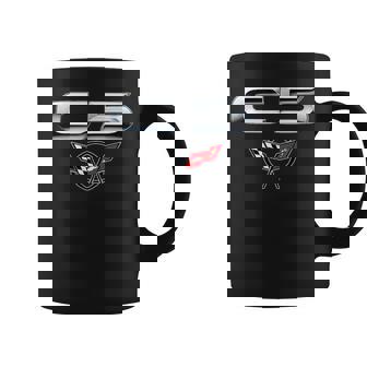 Classic Car Emblem 1997-2004 C5 Muscle Car Vintage Badge Coffee Mug - Monsterry