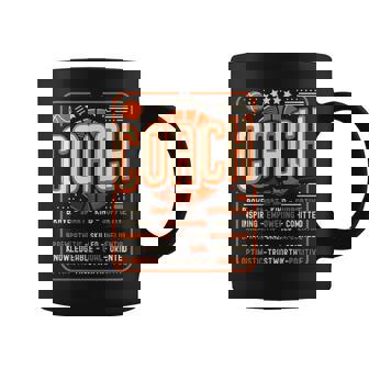 Coach Definition コーチtシャツ 男性用 面白いコーチ 長袖tシャツ コーヒーマグ - Kawaiitshirt