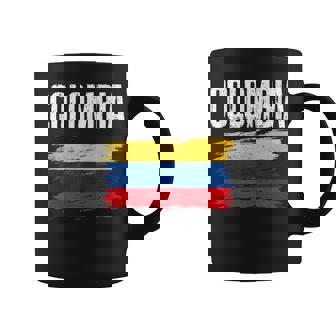 Colombia Flag Jersey Colombian Soccer Team Colombian Coffee Mug | Mazezy