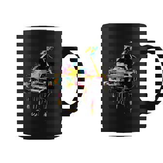 Colorful Piano Music Pianist Coffee Mug - Monsterry