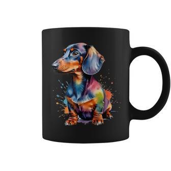 Colorful Wiener & Dachshund Coffee Mug - Thegiftio