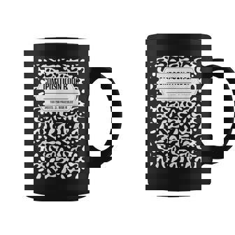 Composition Notebook Shirt Group Halloween Costume Small -Adults & Kids Short Sleeve Crew Neck Modern Creative Halloween Cosplay 1 Count Coffee Mug | Mazezy