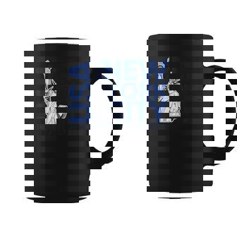 Cool Nyc New York Citytatue Of Liberty With Usa Flag コーヒーマグ - Kawaiitshirt