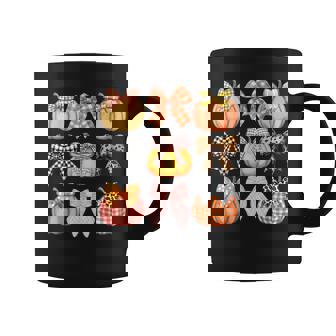 Coquette Bow Pumpkin Fall Spooky Season Halloween Costume Coffee Mug | Seseable FR