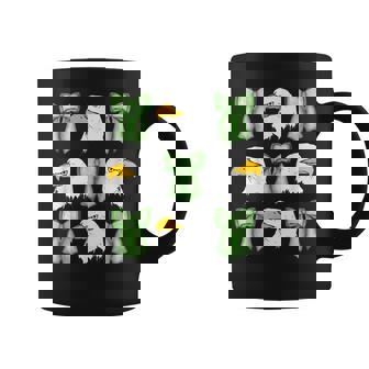 Coquette Green Bows Eagle AnimalCoquette With Eagle Head Coffee Mug | Mazezy