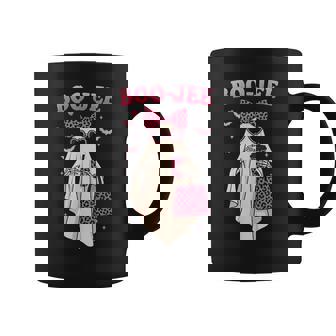 Coquette Leopard Ghost Coffee Boo Jee Halloween Boujee Ghost Coffee Mug - Seseable