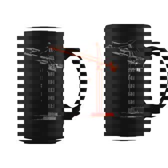 Costume De Grue À Tour De Construction Pour Les Amateurs De Construction Tasse - Cadeauxyz