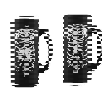 Costume Dequelette Pour Adultes Enfants Hommes S Cage Côtelée Tasse - Cadeauxyz