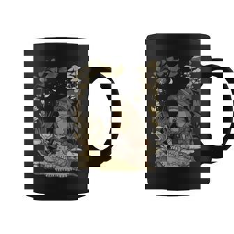 Cottagecore Mushroom Botanical Witchy Frog Goblincore Coffee Mug | Mazezy