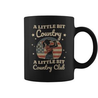 Country Golf Southern Cowgirl Golfing Country Club Golfer Coffee Mug - Monsterry