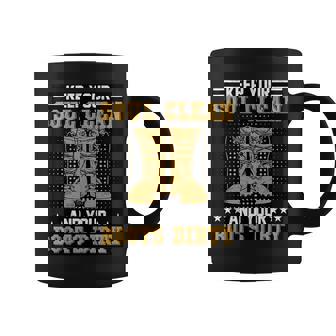 Country Life Cowboy Keep Your Soul Clean Your Boots Dirty Tank Top Coffee Mug | Mazezy