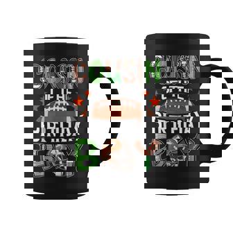 Cousin Of The Birthday Boy Game Day Football Coffee Mug | Mazezy