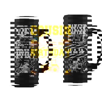 Cousin Of The Birthday Digger For Boy Excavator Builder Bday Coffee Mug - Thegiftio
