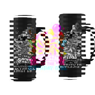 Cousin Of Birthday Girl Gracie Pink Doll Family Decorations Coffee Mug - Monsterry