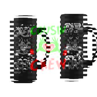 Cousin Crew 2025 Christmas Xmas Santa Family Pajamas Holiday Coffee Mug | Mazezy