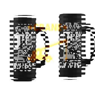 Crane Whisperer 面白いクレーン オペレーター コーヒーマグ - Kawaiitshirt